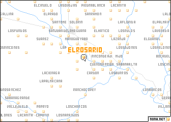 map of El Rosario