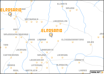 map of El Rosario