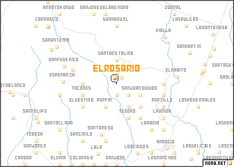 map of El Rosario