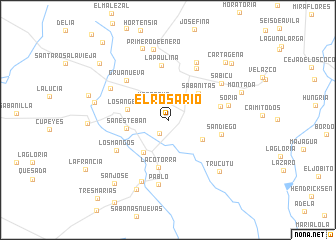 map of El Rosario