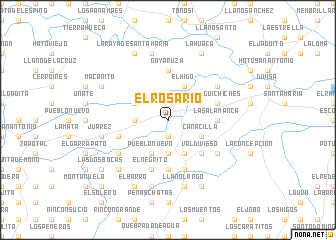 map of El Rosario