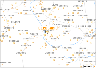 map of El Rosario