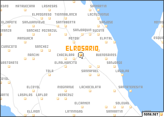 map of El Rosario