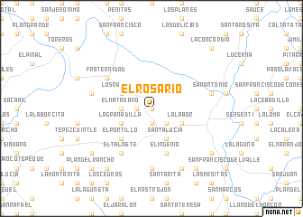 map of El Rosario