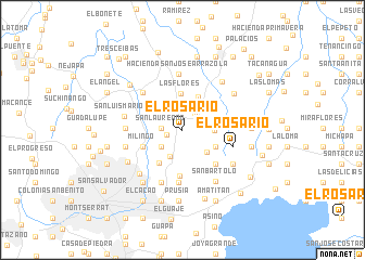 map of El Rosario