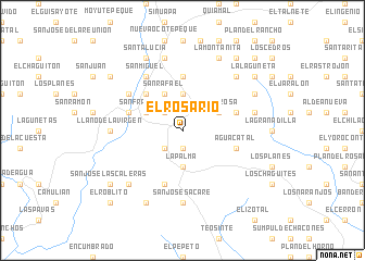 map of El Rosario