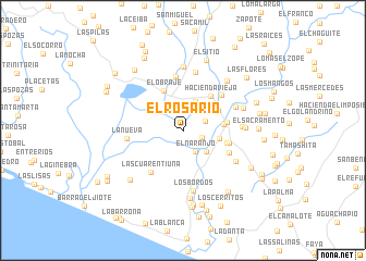 map of El Rosario