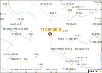 map of El Rosario