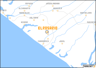 map of El Rosario