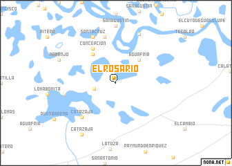 map of El Rosario