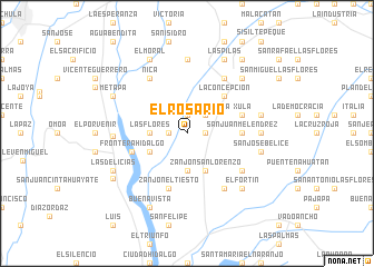 map of El Rosario