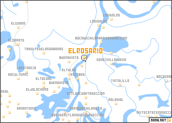 map of El Rosario