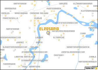 map of El Rosario