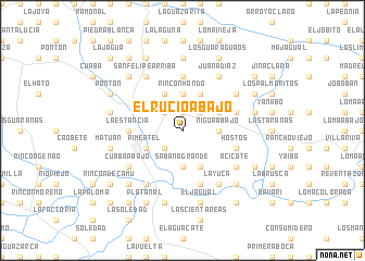 map of El Rucio Abajo