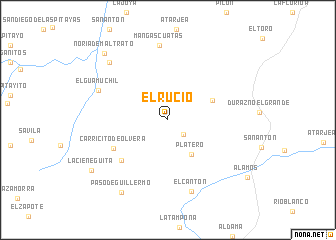 map of El Rucio