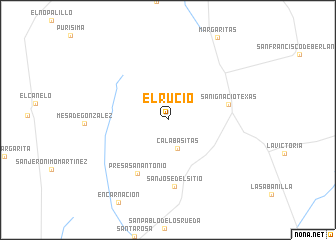 map of El Rucio