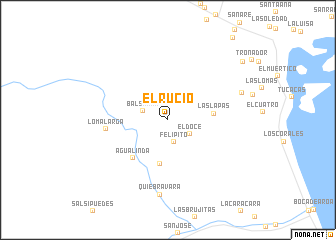 map of El Rucio