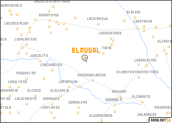 map of El Rudal