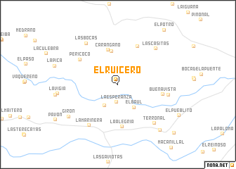 map of El Ruicero