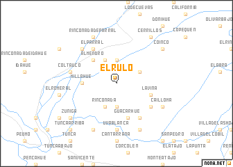 map of El Rulo