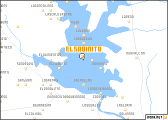 map of El Sabinito