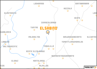 map of El Sabino