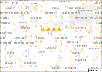 map of El Sacazil