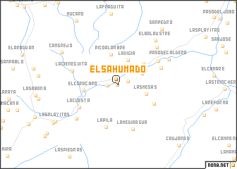 map of El Sahumado