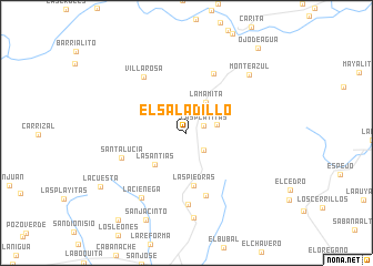 map of El Saladillo