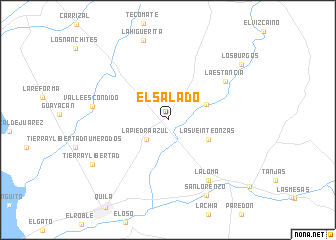 map of El Salado