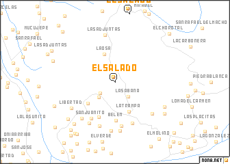 map of El Salado