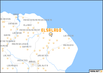 map of El Salado