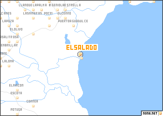 map of El Salado