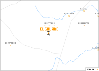 map of El Salado