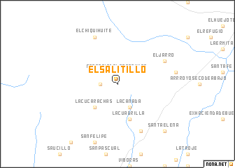 map of El Salitillo