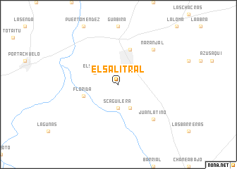 map of El Salitral