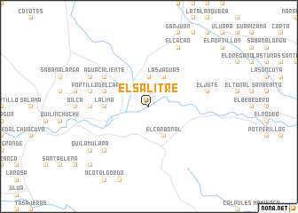 map of El Salitre