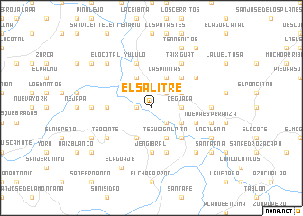 map of El Salitre