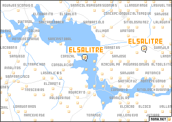 map of El Salitre