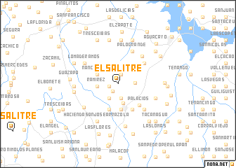 map of El Salitre