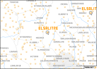 map of El Salitre