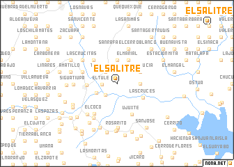 map of El Salitre