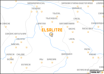 map of El Salitre