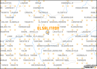 map of El Salitrón
