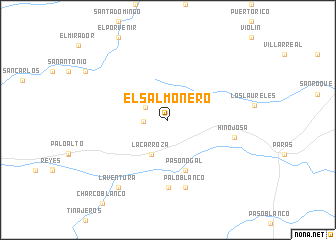 map of El Salmonero