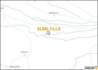 map of El Saltillo