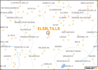 map of El Saltillo