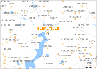 map of El Saltillo