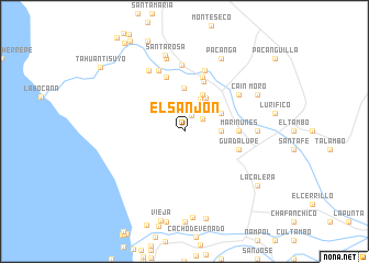 map of El Sanjón