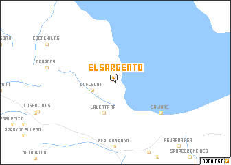 map of El Sargento